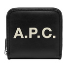 A.P.C. Morgan Logo Zip Wallet