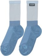 JACQUEMUS Blue 'Les Chaussettes À L'Envers' Socks