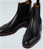 Christian Louboutin - Melon Flat leather Chelsea boots