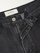 SECOND / LAYER - Big Papi Straight-Leg Jeans - Black