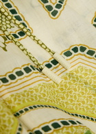 Alemais Dixie Printed Ramie Mini Dress Yellow
