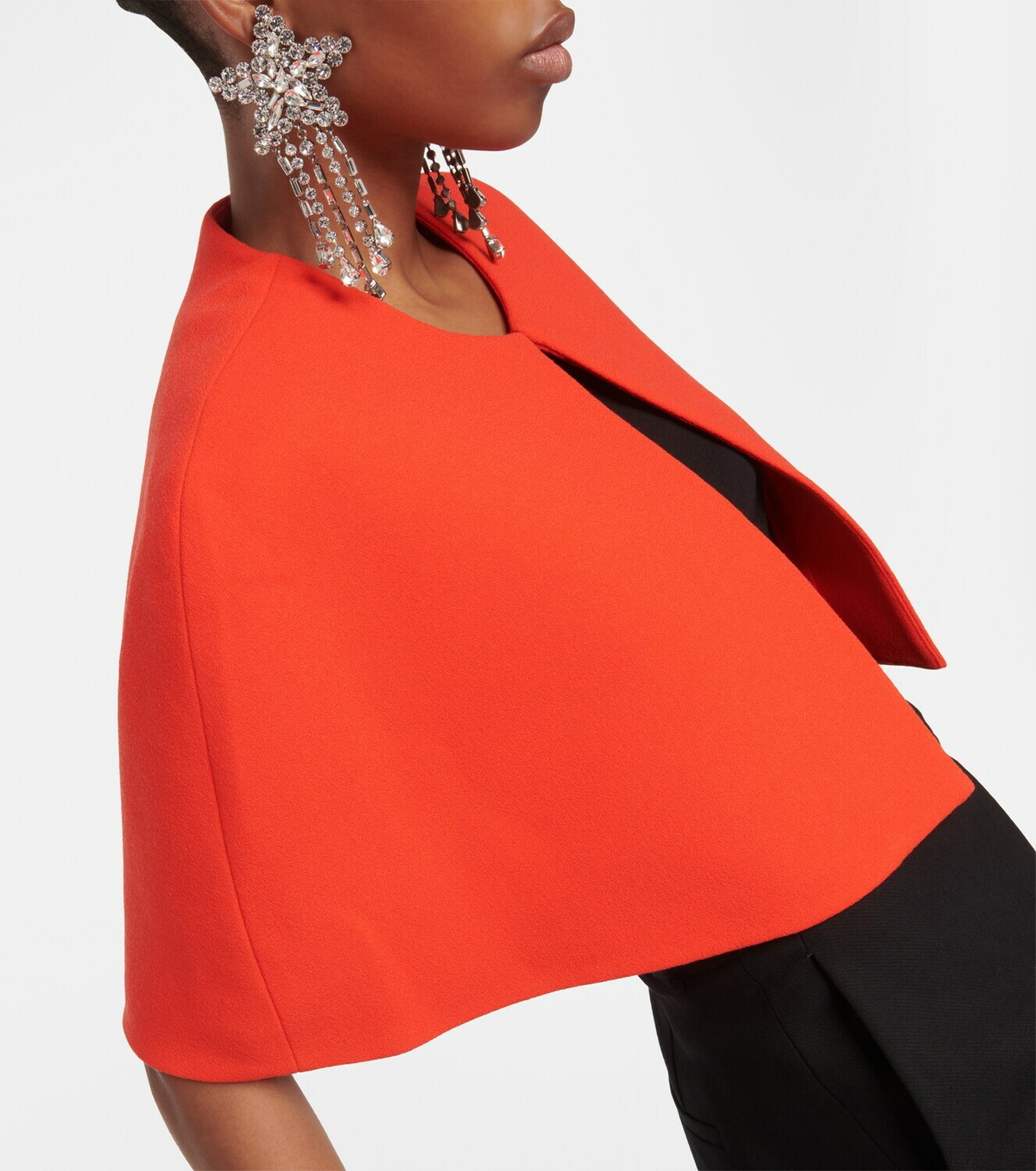 Emilia Wickstead Domie crêpe cape