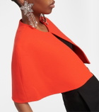 Emilia Wickstead Domie crêpe cape