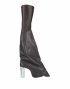Rick Owens Womens Boot Dark in Brown