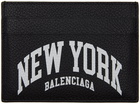 Balenciaga Black 'New York' Card Holder