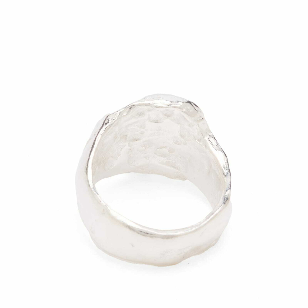 Simuero Men's Sello Vela Ring in Silver