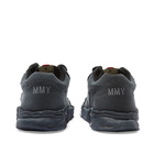 Maison MIHARA YASUHIRO Men's Parker Original Sole Over Dyed Canvas Sneakers in Black