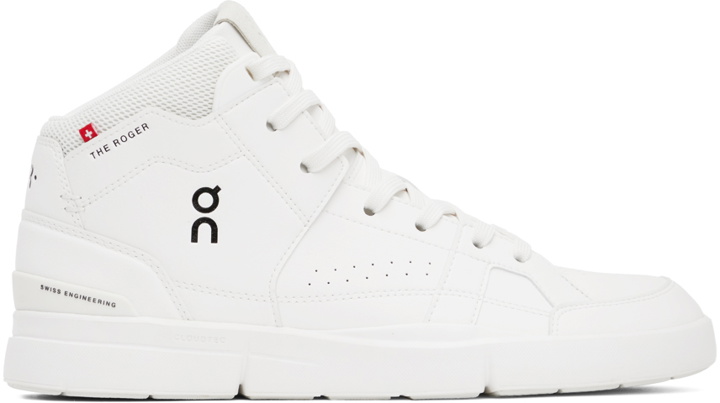 Photo: On White 'The Roger' Clubhouse Sneakers