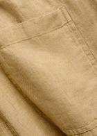 Polo Ralph Lauren Wide-leg Linen Trousers Brown