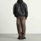 Dime Men's Debossed Wavy Jacket in Black