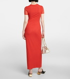 Loewe - Anthurium-print maxi dress