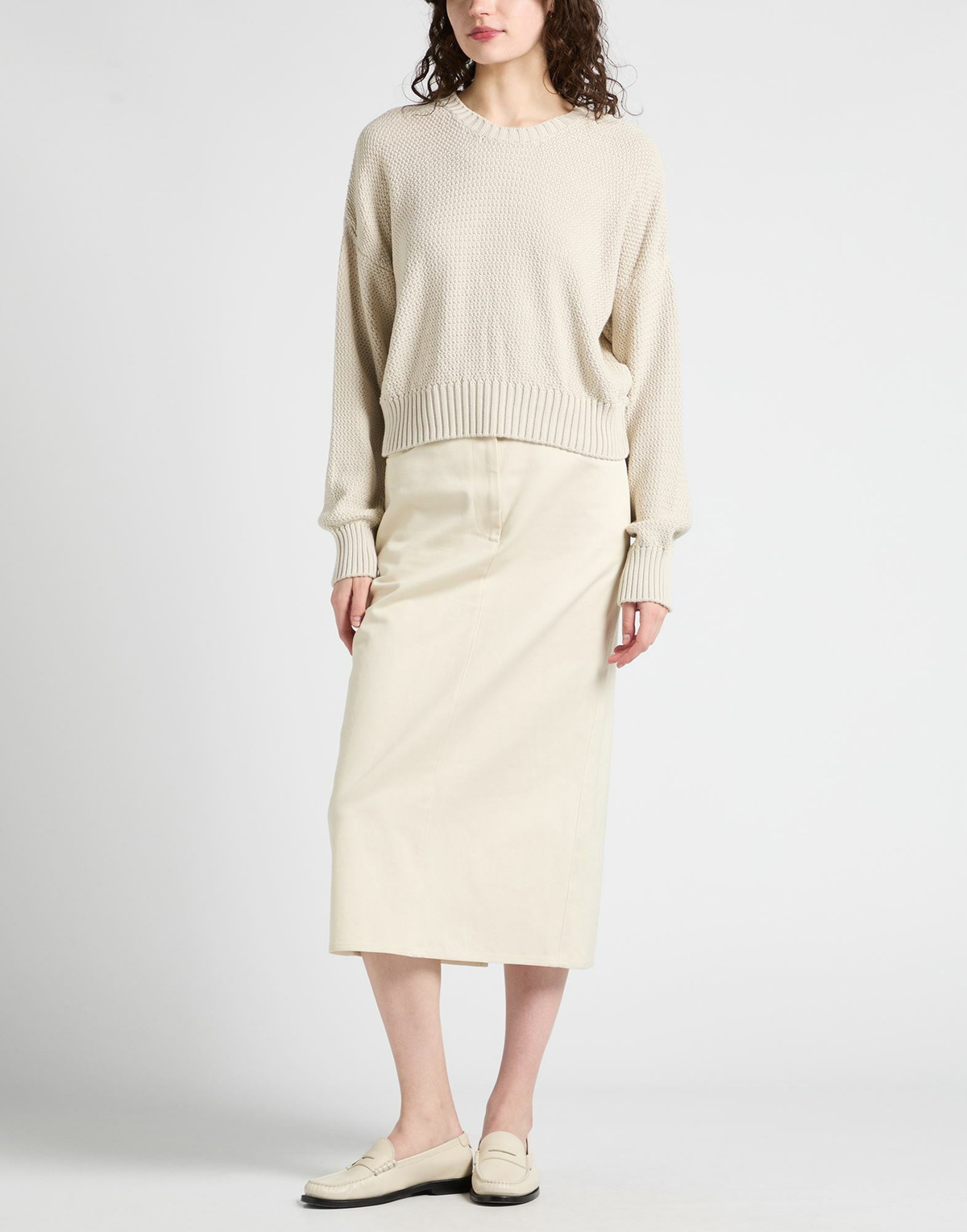 Laneus Womens Sweater Cream