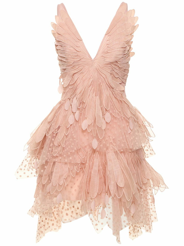 Photo: ZIMMERMANN - Lvr Exclusive Flocked Tulle Mini Dress