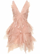 ZIMMERMANN - Lvr Exclusive Flocked Tulle Mini Dress