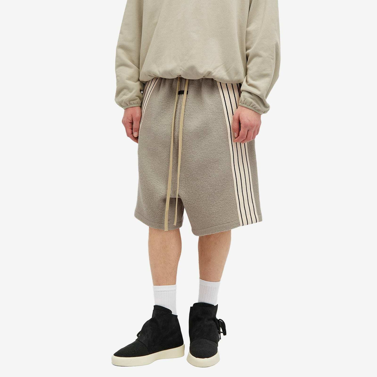 Fear of God Men's 8th Double Layer Relaxed Shorts in Black