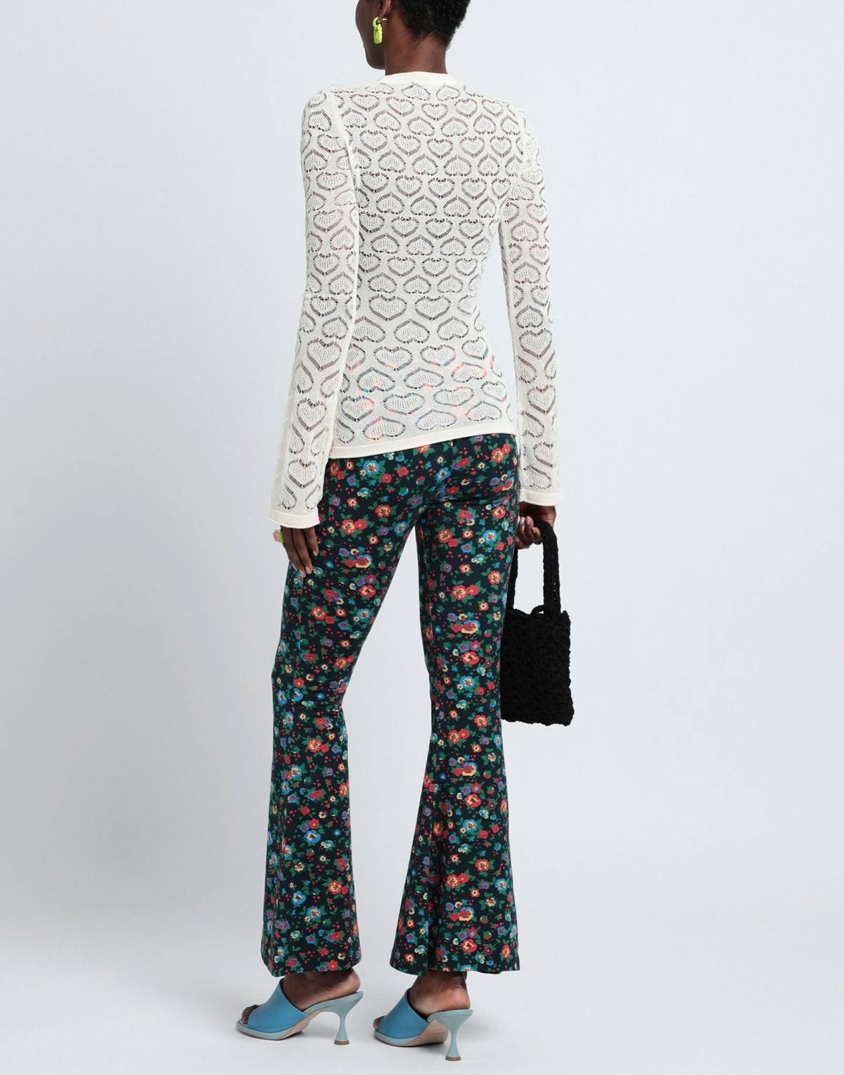 Marco Rambaldi Womens Sweater in Ivory