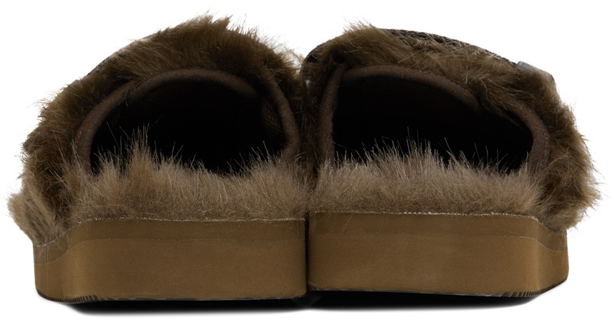 SUICOKE Brown ZAVO-2EU Slippers