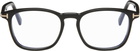 TOM FORD Black Round Blue Light Glasses
