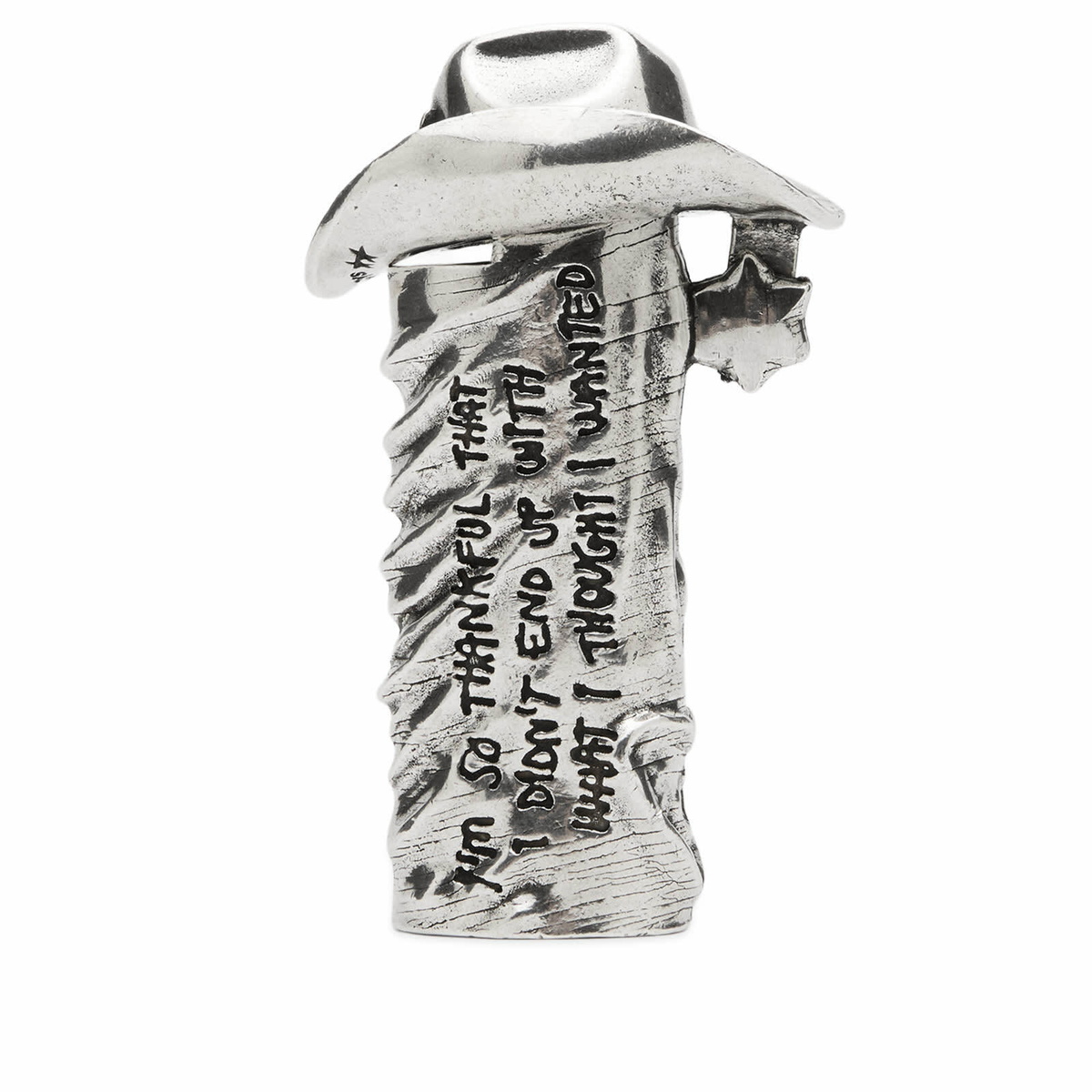 TwoJeys Icon Lighter Holder in Sterling Silver 