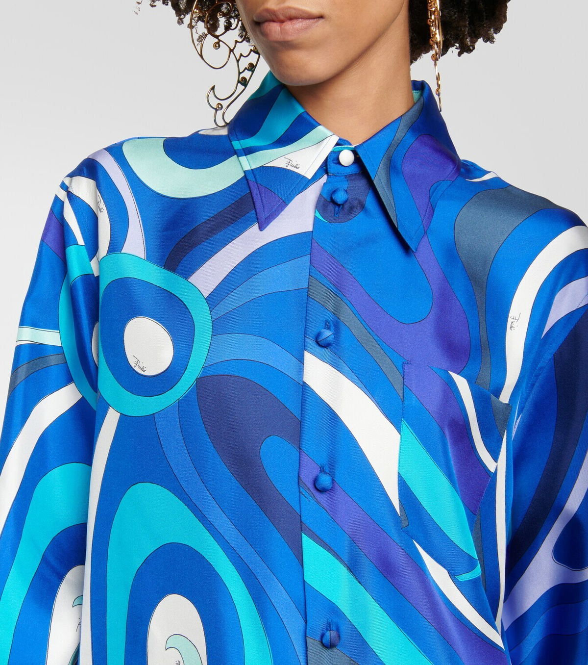 Pucci - Printed silk shirt Emilio Pucci