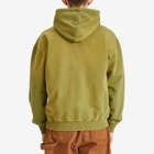 JW Anderson Men's Aged Logo Hoodie in Olive