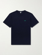 LOEWE - Anagram-Embroidered Cotton-Jersey T-Shirt - Blue