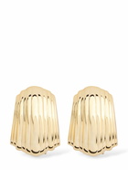 ANINE BING Ribbed Stud Earrings