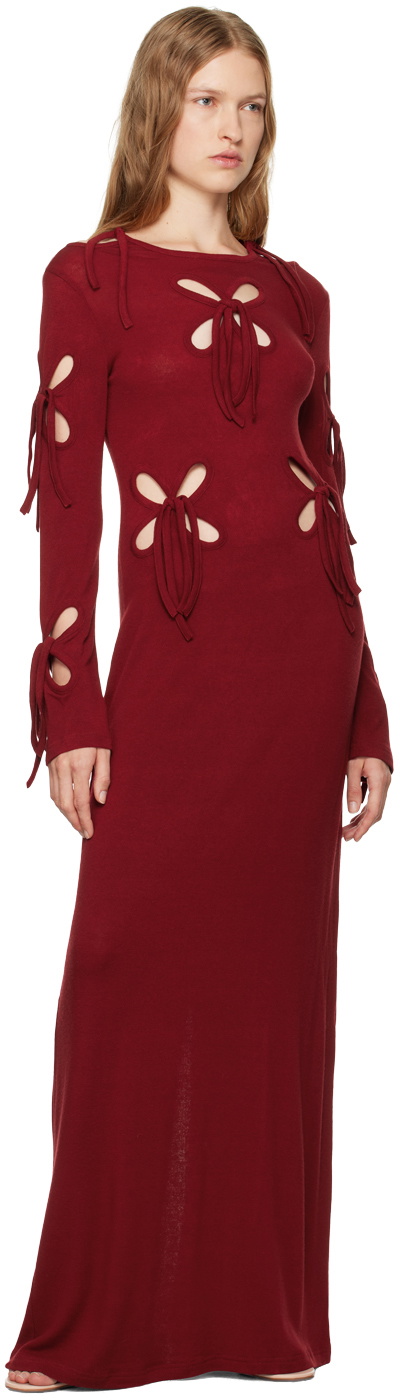 J.Kim Red Petal Maxi Dress