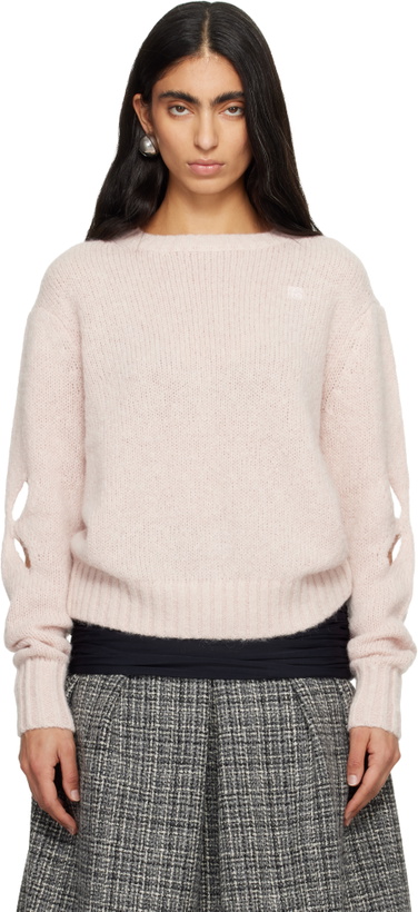 Photo: Stefan Cooke Pink Slashed Shaggy Sweater