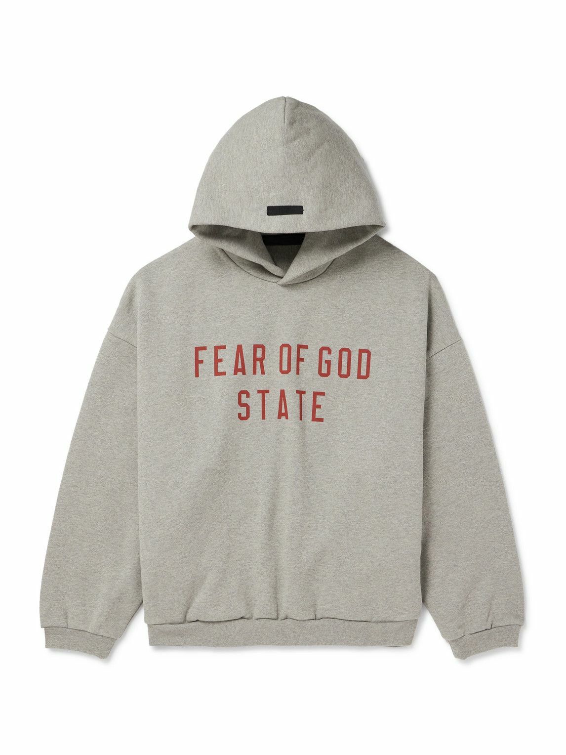 FEAR OF GOD ESSENTIALS - Oversized Logo-Print Cotton-Blend Jersey