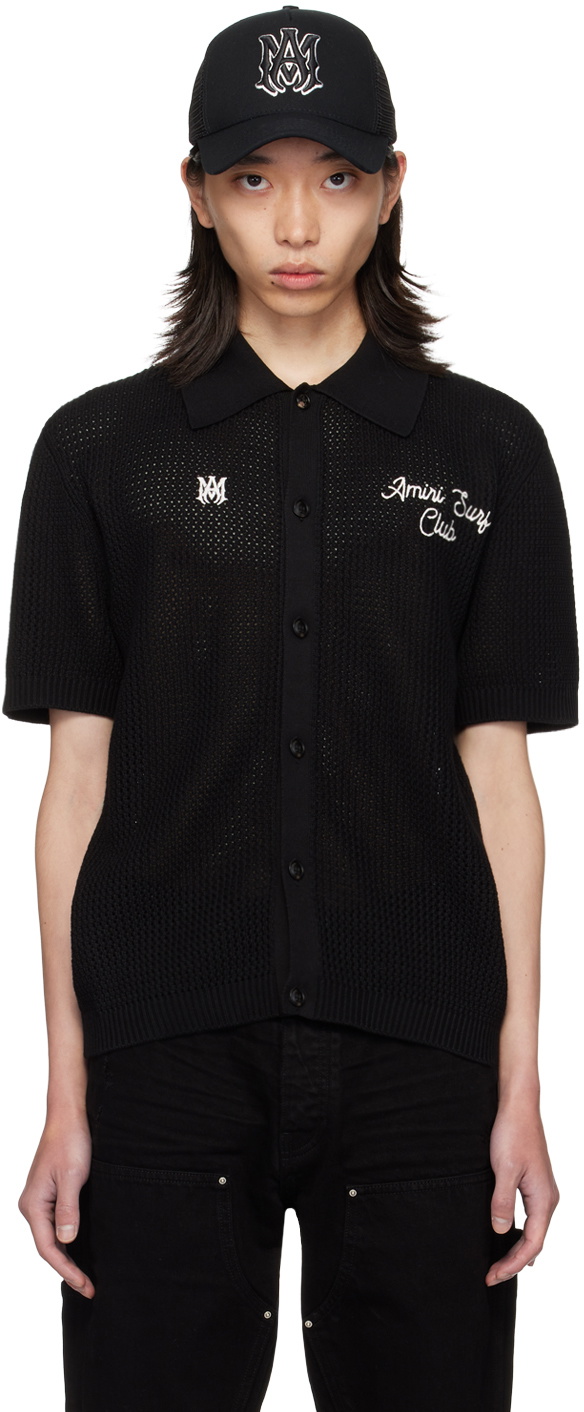 AMIRI Black 'Amiri Surf Club' Shirt Amiri