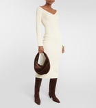 Khaite Olivia Medium suede shoulder bag
