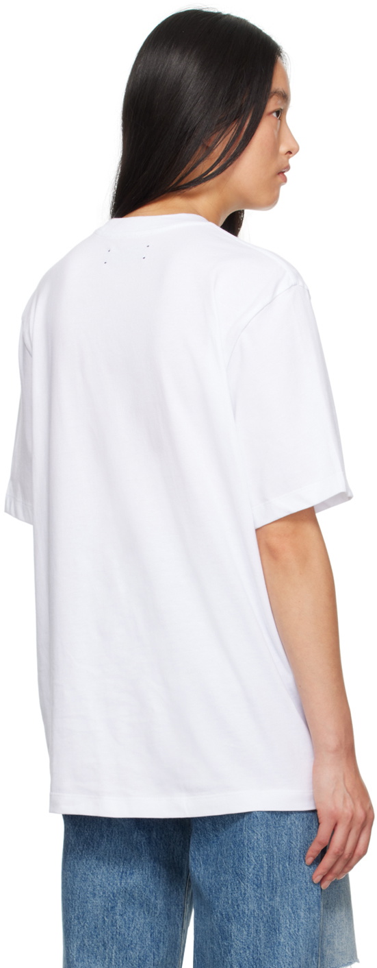 AMIRI White 'Records' Wolf T-Shirt Amiri
