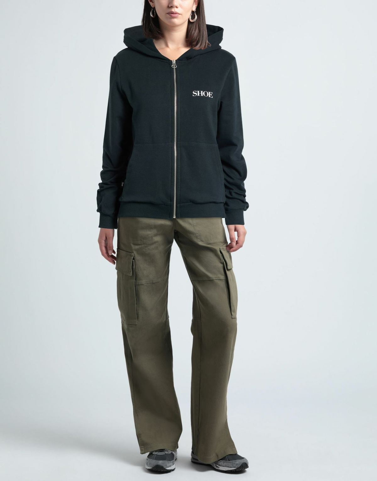 Shoe Womens Sweatshirt Charcoal