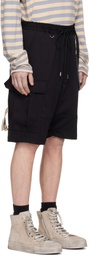 MASTERMIND WORLD Black MW High Density Cargo Shorts