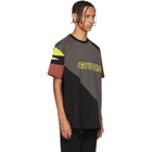 Givenchy Black Sporty Printed Oversized T-Shirt