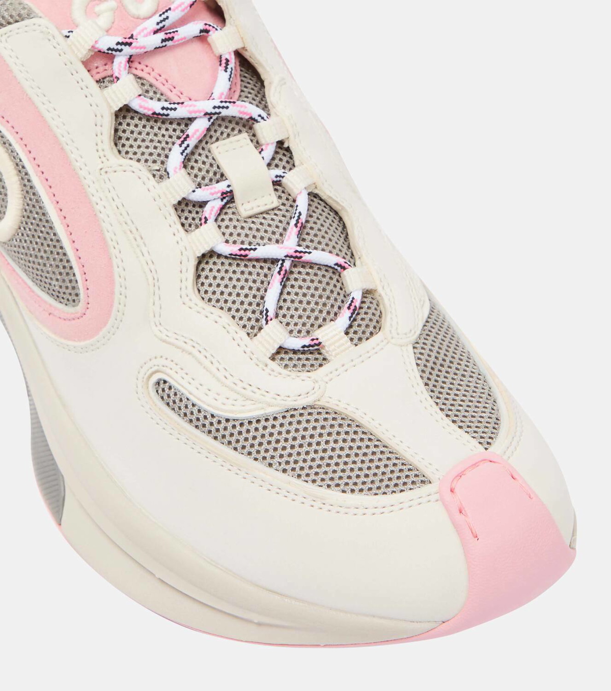 Gucci Gucci Run suede-trimmed sneakers Gucci