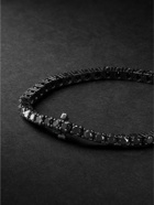 SHAY - Blackened Gold Diamond Bracelet - Black