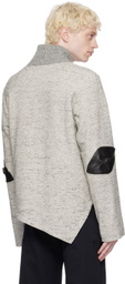 Uncertain Factor Gray Tight End Sweatshirt