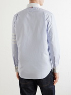 Thom Browne - Striped Cotton Shirt - Blue