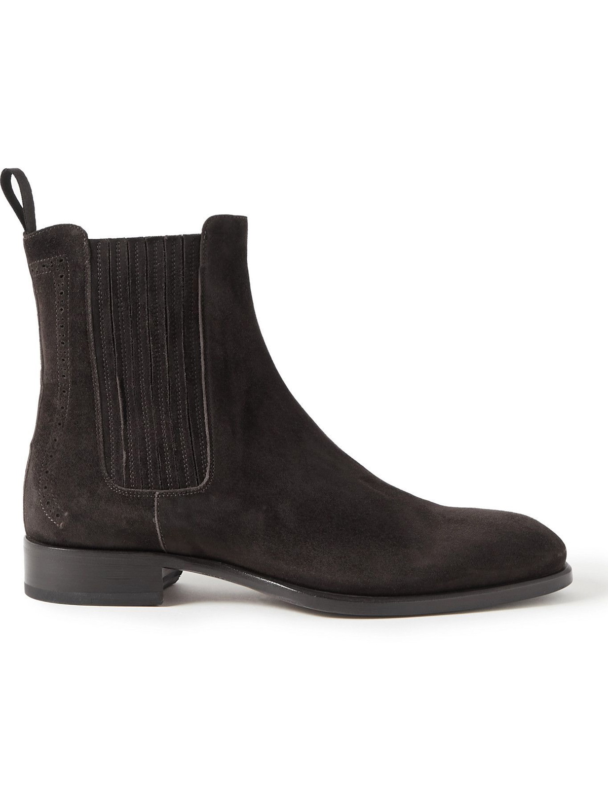 Brioni Brown Side Gusset Chelsea Boots Brioni