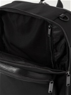 Hugo Boss - Leather-Trimmed Shell Backpack