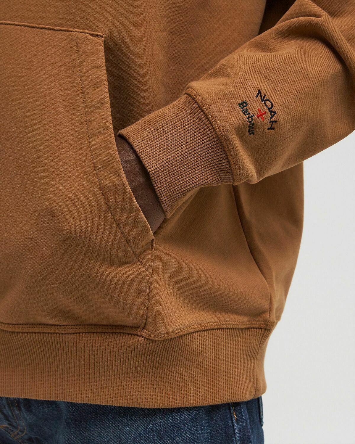 【NOAH】X BARBOUR RAGLAN HOODIE ユニセックス R5489 Noah x Barbour Raglan Hoodie - Noah