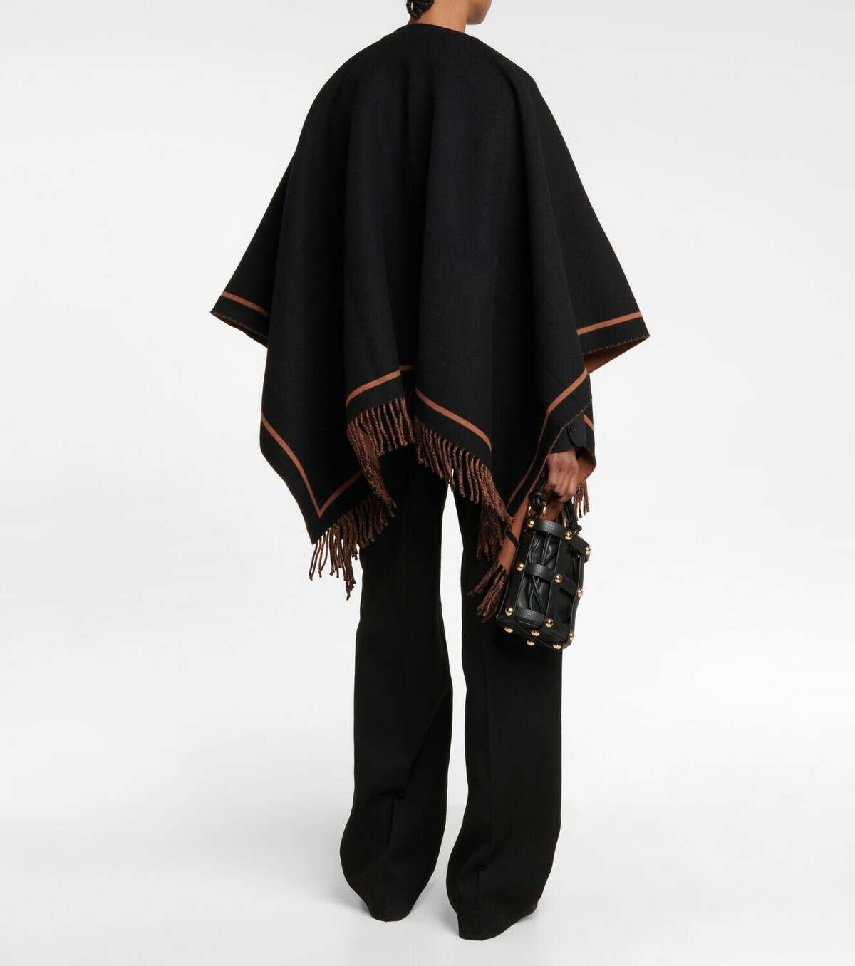 Ferragamo - Gancini wool and cashmere cape Salvatore Ferragamo