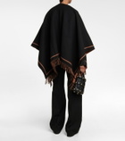 Ferragamo - Gancini wool and cashmere cape