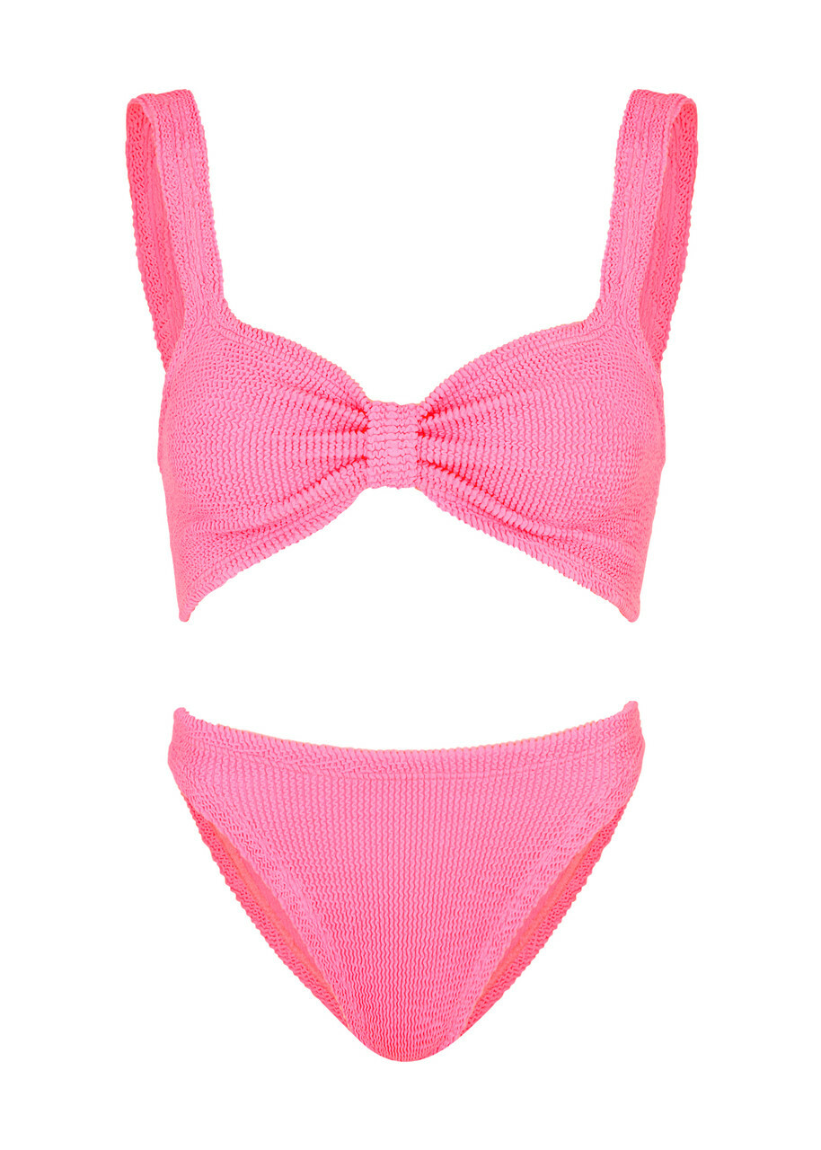 Hunza G XANDRABIKINIORANGE 関税送料込 Hunza G Xandra Bikini Set - Orange | Garmentory
