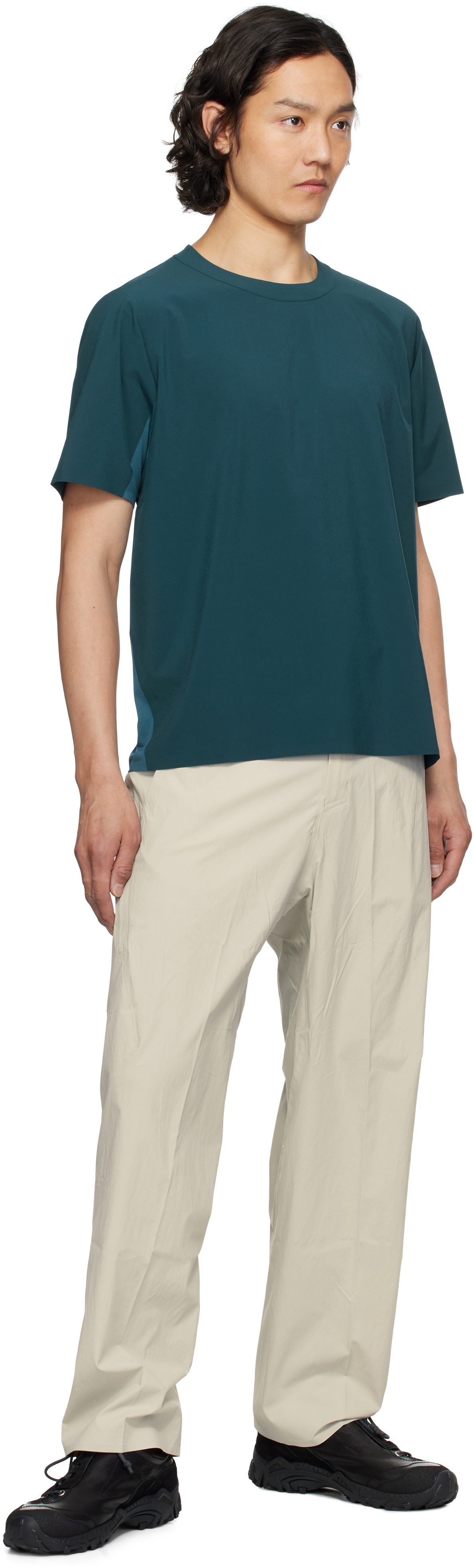Veilance Blue Dromos Tech T-shirt