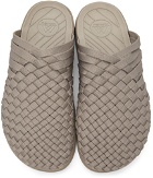 Malibu Sandals Taupe Nylon Colony Sandals