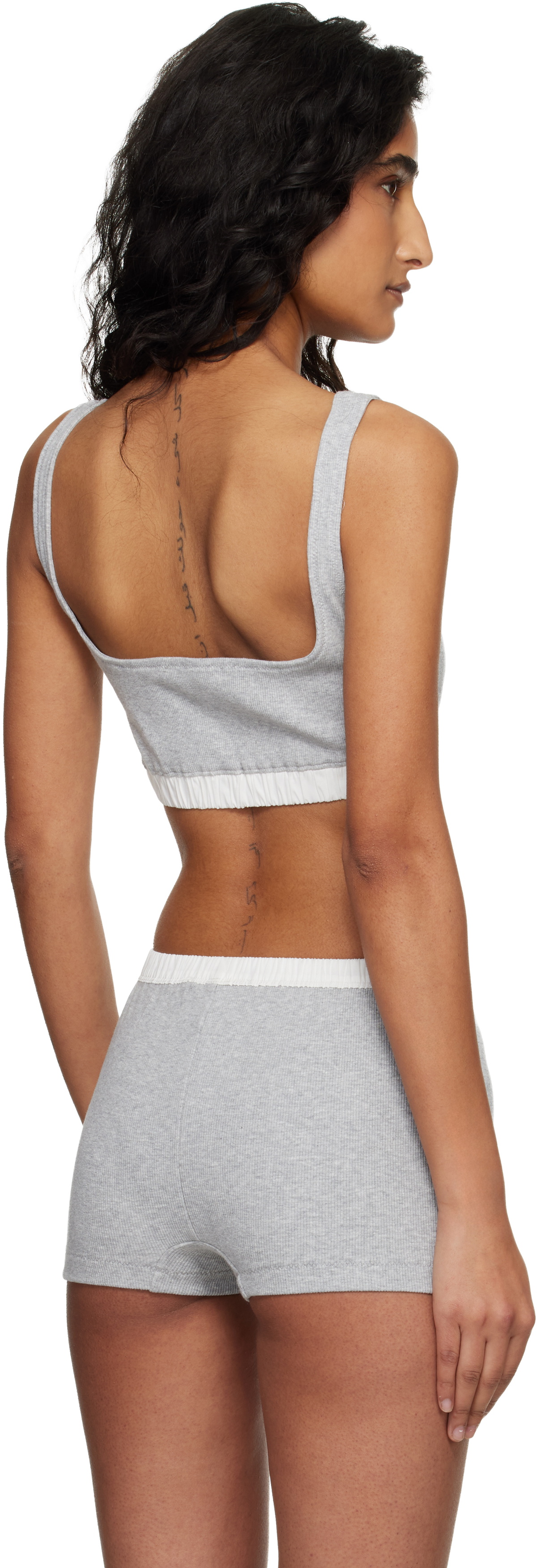 Entire Studios Gray Lounge Bra