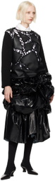 Comme des Garçons Black Paneled Sweater